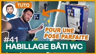 Habiller un BÂTI pour WC SUSPENDU  TUTO PLACO [upl. by Corly752]