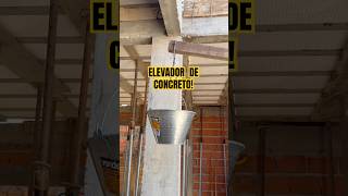 Elevador de concreto pedreiro construção reforma obra fyp [upl. by Burnie477]