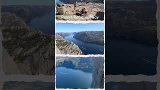 Preikestolen  Pulpit Rock Norway 🇳🇴 missionimpossible tomcruise norwaylife [upl. by Vastah]