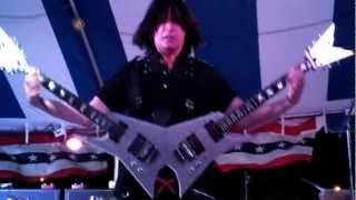 Michael Angelo Batio  Double Neck Guitar Solo  Live  NEX Pearl Harbor HI  9112 [upl. by Tavy681]