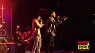 Trey Songz and JR perform quotBest Friendquot Live in St Louis [upl. by Marolda]