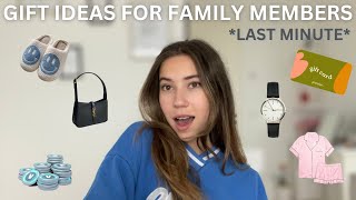 LAST MINUTE GIFT IDEAS FOR FAMILY MEMBERS vlogmas day 19 [upl. by Tatia953]