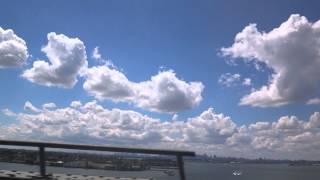 Driving Over Bronx Whitestone Bridge through Whitestone [upl. by Albert]