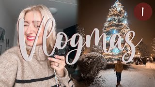 MŮJ NÁVOD NA FOUKANOU A ROZSVÍCENÍ VÁNOČNÍHO STROMKU  112 days of Vlogmas [upl. by Nebur]