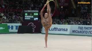 KANAEVA Evgenia RUS Hoop  2008 World Cup Kiev Rhythmic Gymnastics Кубок Дерюгиной [upl. by Ettevi]