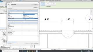 ENSAPLV REVIT EX04 3 mur rideau profil meneaux [upl. by Yvaht]