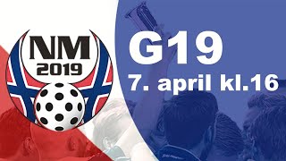 NM finalen G19 innebandy 2019 [upl. by Placia]