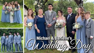 MICHAEL AND DANIELLES WEDDING DAY  SEPTEMBER 19 2020 [upl. by Aila]