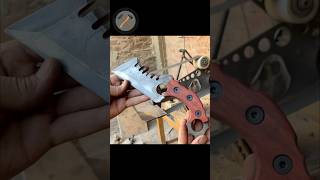 Tactical Knife Making blade knifemaking blacksmith [upl. by Jodoin703]