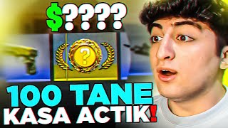 100 TANE KASA AÇTIK KIRMIZI M4A4 ÇIKTI  CS2 [upl. by Chae]