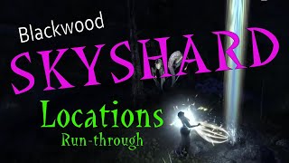 Blackwood SKYSHARD locations RUNthrough  ESO SuperQuick [upl. by Hurless430]