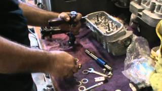 HOW TO BUILD A VW SOLID SHAFT ROCKER ARM ASSEMBLY [upl. by Scutt]