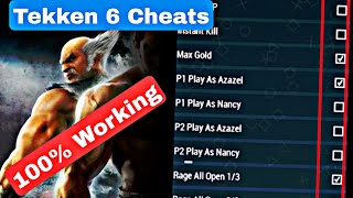 Cheats for Tekken 6 PPSSPP PC 2021 by GameHackShop [upl. by Crosby25]