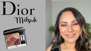 NEW Dior 5 Couleurs Eyeshadow Palette in Mitzah  1 Look 2 Application Methods [upl. by Dohsar]