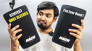 Unboxing Hack Athletics Stiff Knee Sleeves  These Surprised me [upl. by Doty]