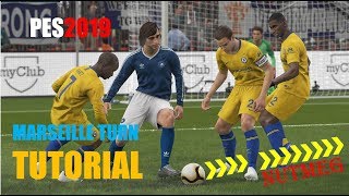 PES2019 Effective Marseille Turn Tutorial [upl. by Ahsyad]