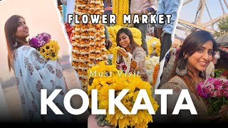 Kolkata Flower Market  MullickGhat Flower Market  Must Visit Place In Kolkata  Place To See [upl. by Yboc732]