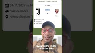 CAMPEONATO ITALIANO  20242025  RODADA 12°  JUVENTUS VS TORINO [upl. by Adniled]