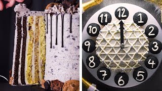 Get Your Roll on with This Epic Vertical Layer Cake  Creative Dessert Recipes by So Yummy [upl. by Atkins358]