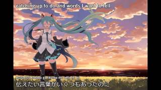 Hatsune Miku  Goodbye My Lechenaultia さよならレシェノルティア  Eng Subs [upl. by Alios541]