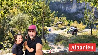 Road Trip Albanien amp Montenegro – Kabelbrand Rauch im Auto amp Abenteuer in Osumi Canyon 2 [upl. by Anividul184]