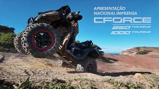 Apresentação dos novos CFORCE 850 e 1000 Touring [upl. by Laeynad993]