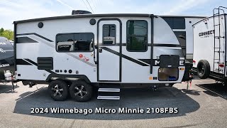 Check Out the New 2024 Winnebago Micro Minnie 2108FBS [upl. by Fran]