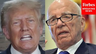 NEW Trump Furiously Attacks Rupert Murdoch As Globalist Lambasts Fox News [upl. by Clementas272]