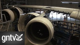 A tour around Emirates aircraft maintenance facility [upl. by Kiefer]