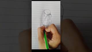 Draw a beautiful girl😍with flowers🌺drawing art beautiful girl flowers shorts youtubeshorts [upl. by Luise966]