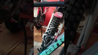 youtubeshort bianchi bikecarbon fiber made in Italy 🇮🇹 art of Bianchi [upl. by Monjan]