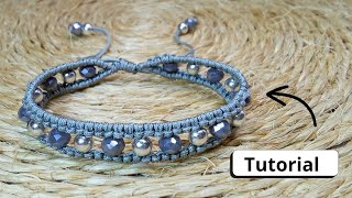 Tutorial Pulsera Nudo Alondra Facil y Rápido DIY [upl. by Home]