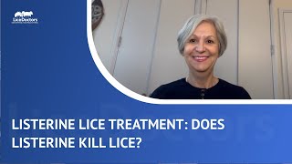 Listerine Lice Treatment Does Listerine Kill Lice  LiceDoctors [upl. by Neuberger]