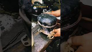 Refrigerator compressor repair method seal jammed from inside [upl. by Alwyn]