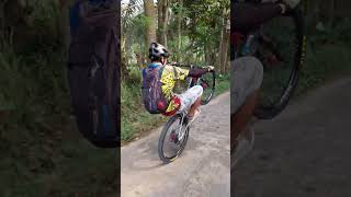 Shimano  action sepeda gunung MTB xstrada 6 trending mtb GOWESMALANG jalurgowes [upl. by Regni]