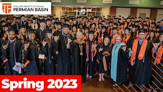 UTPB Spring 2023 Commencement  9AM [upl. by Rapp]