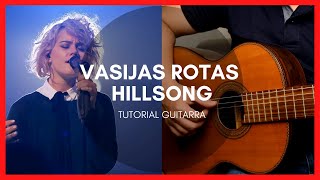 Vasijas Rotas GUITARRA Hillsong Worship TURORIAL [upl. by Bumgardner]