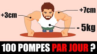 100 pompes TOUS LES JOURS  Voilà à quoi sattendre 🤕 [upl. by Box]