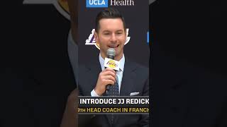 JJ Redick quotI Dont Give a Fkquot at Lakers Head Coach Intro Press Conference on Birthday [upl. by Hedveh]