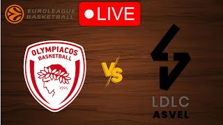 🔴 Live Olympiakos vs LyonVilleurbanne  EuroLeague 20242025  Live Play by Play Scoreboard [upl. by Bess9]