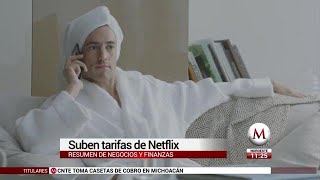 Netflix aumenta sus precios en México [upl. by Derreg]