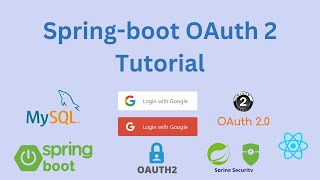 Master Google Login amp Registration with OAuth 2  Spring Boot Security amp MySQL [upl. by Oiramal]