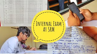 THIS IS HOW WE WRITE EXAM AT SRM  SRM  Vlog 2  Tamil [upl. by Sirap680]