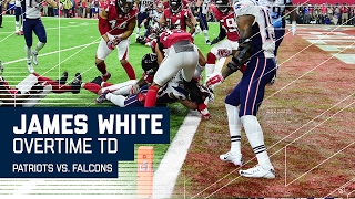 James White GameWinning OT Touchdown  Patriots vs Falcons  Super Bowl LI Highlights [upl. by Jaynell]