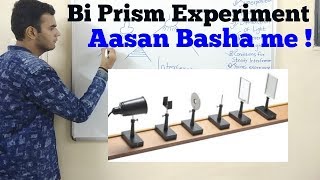 Biprism Experiment In Hindi Class 12 Physics Hsc Board biprismexperiment biprism biprism [upl. by Hjerpe]