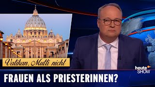 Ist die katholische Kirche endlich bereit für Reformen  heuteshow vom 17032023 [upl. by Pimbley872]