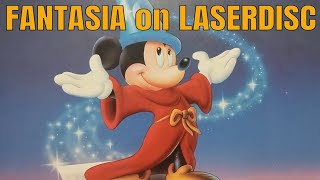 WALT DISNEYS FANTASIA EXTENDED PLAY LASERDISC LD  Unboxing [upl. by Aicrag]