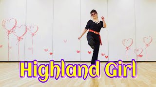 Highland Girl ～Country Line Dance～ 🌟Original Dance🌟 [upl. by Weide]