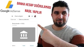 Google Adsense Banka Hesap Doğrulaması Nasıl Yapılır  2022 [upl. by Suiddaht235]