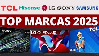 MEJORES MARCAS DE TELEVISORES 2025  MEJORES TELEVISORES 2025 [upl. by Noland189]